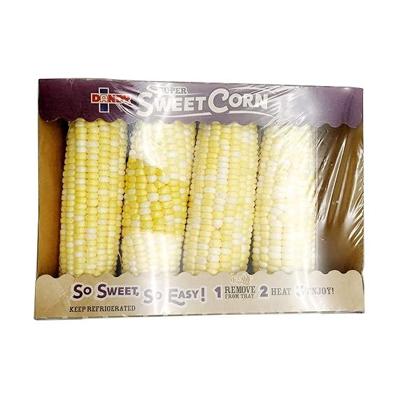 Bi-color or White Corn, 4 Count Tray Pack