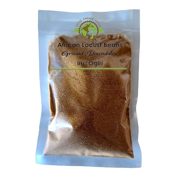 Dawadawa Powder African Locust Beans |Ground Iru | Ground Ogiri